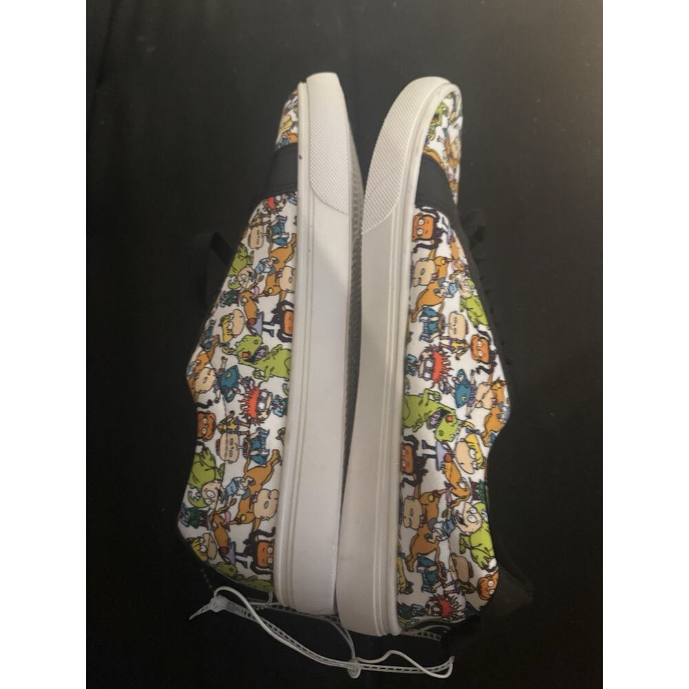 Rugrats Viacom Shoes Sneakers Cartoon Size 13 Lace Up Print TV Show Nickelodeon